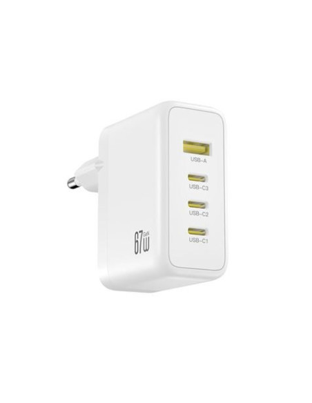 CARGADOR USB 3XUSB-C 67W 1XUSB-A 22.5W CE39 XO