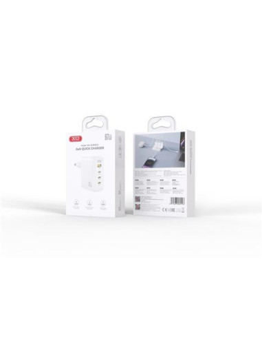 CARGADOR USB 3XUSB-C 67W 1XUSB-A 22.5W CE39 XO