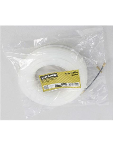 GUIA TIRACABLES 30 METROS 4MM MADER