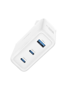 CARGADOR USB+USB-C X2 100W CE35 BLANCO XO 2