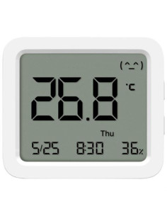 ESTACION METEOROLOGICA TEMPERATURA | HUMEDAD | RELOJ | BLANCO XIAOMI