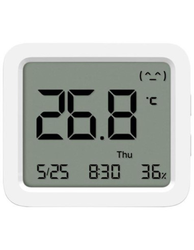 ESTACION METEOROLOGICA TEMPERATURA | HUMEDAD | RELOJ | BLANCO XIAOMI