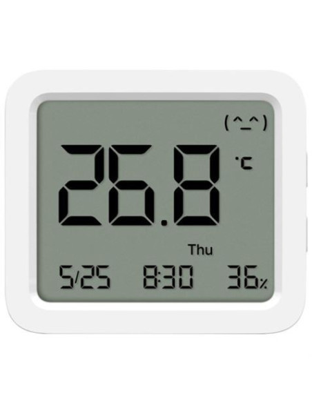 ESTACION METEOROLOGICA TEMPERATURA | HUMEDAD | RELOJ | BLANCO XIAOMI