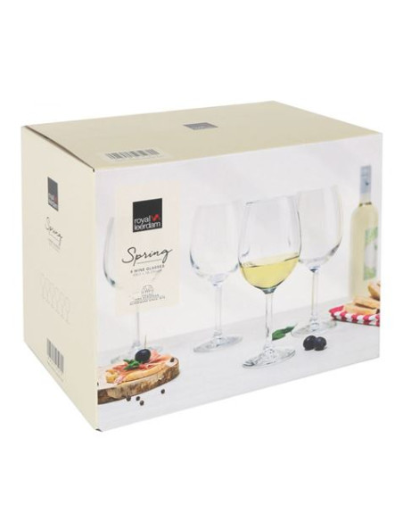 SET 6 COPAS VINO 48CL SPRING