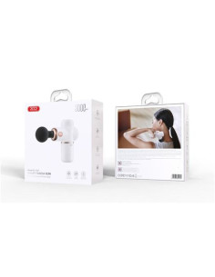 MINI PISTOLA DE MASAJE CON ACCESORIOS XOFG01 XO 2