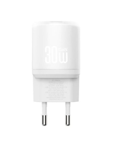 CARGADOR USB+USB-C 20W L158 CON CABLE TIPO C BLANCO XO