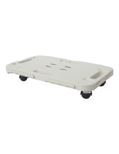 PLATAFORMA RECTANGULAR CON RUEDAS 480X290X38MM ARTPLAST 2