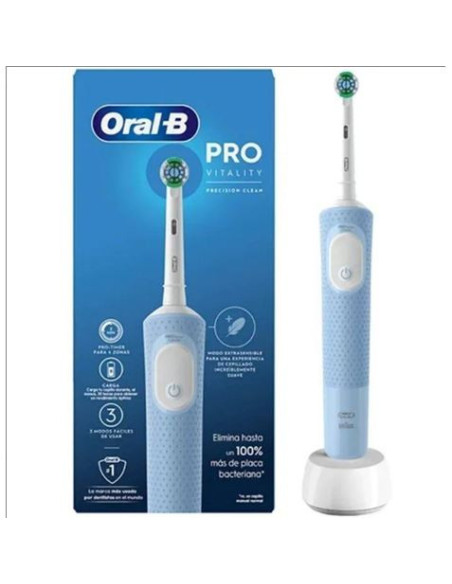 CEPILLO DE DIENTES ELECTRICO VITALITY PRO PRECISION CLEAN AZUL