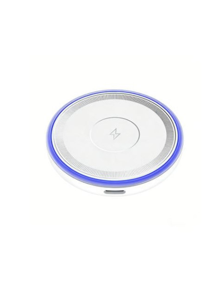 CARGADOR INALAMBRICO 15W CON LED AZUL CX042 XO