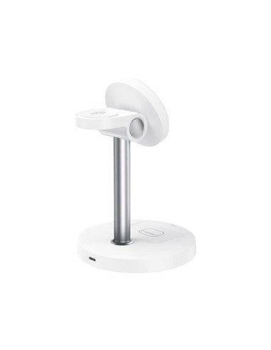 CARGADOR INALAMBRICO MAGNETICO 3 EN 1 CX038 BLANCO XO