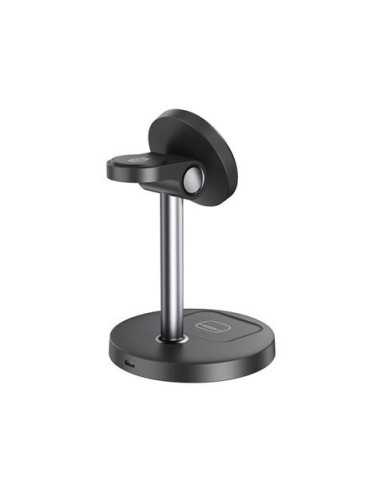 CARGADOR INALAMBRICO MAGNETICO 3 EN 1 CX038 NEGRO XO
