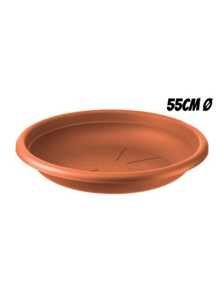 PLATO PARA MACETA 55CM TERRACOTA ARTPLAST