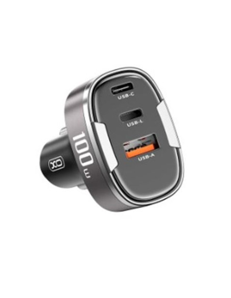 CARGADOR MECHERO CC61 3XUSB 100W XO