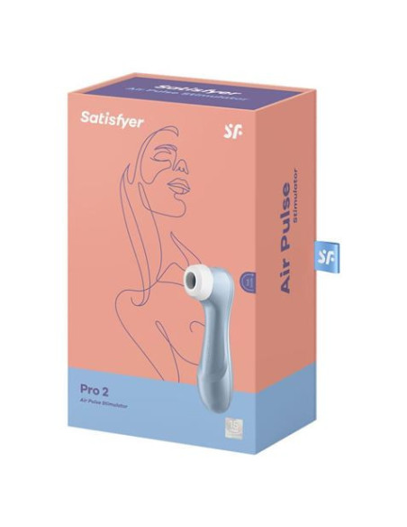 SATISFYER PRO 2+ VIBRACION AZUL GEN 2