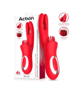 VIBRADOR CON 4 MOTORES Y MOVIMIENTOS ALTERNATES BILMA ACTION