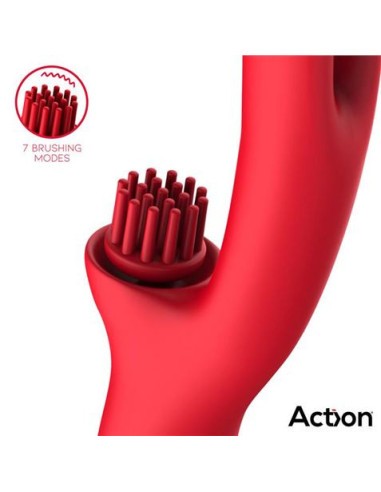 VIBRADOR CON 4 MOTORES Y MOVIMIENTOS ALTERNATES BILMA ACTION