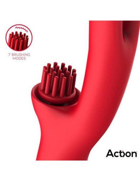 VIBRADOR CON 4 MOTORES Y MOVIMIENTOS ALTERNATES BILMA ACTION
