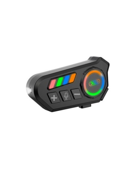 INTERCOMUNICADOR BLUETOOTH PARA CASCO CON RGB BE56 XO
