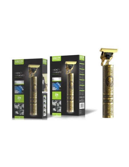 CORTAPELO METAL BARBERO PIRATA RECARGABLE GREEN LYCA