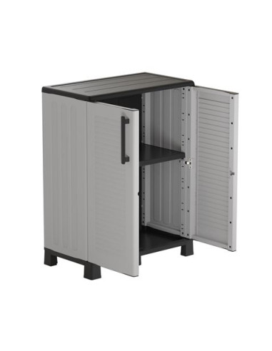 ARMARIO BAJO CON ESTANTE Y PATAS REGULABLES 680X370X900MM ARTPLAST