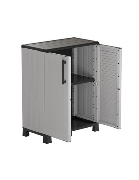 ARMARIO BAJO CON ESTANTE Y PATAS REGULABLES 680X370X900MM ARTPLAST