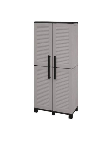 ARMARIO ALTO ESTANTES AJUSTABLES Y PATAS REGULABLES 680X370X1690MM ARTPLAST
