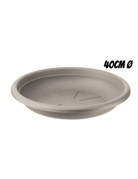 PLATO PARA MACETA 40CM TORTORA ARTPLAST