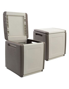 BAUL DE ALMACENAMIENTO CUBE LINE 540X530X570MM ARTPLAST 2
