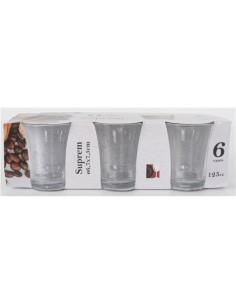 SET 6 VASOS BOMBON 125ML SUPREM ARCOGLASS 2