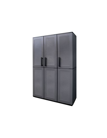 ARMARIO ALTO CON ESTANTES REGULABLES 1020X370X1630MM ARTPLAST