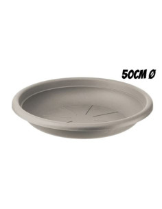 PLATO PARA MACETA 50CM TORTORA ARTPLAST