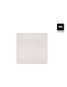 SET 6 PLATOS LLANOS IVORY BRILLO 26.5CM ELITE LA MEDITERRANEA