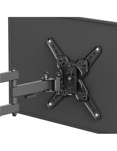 SOPORTE CON BRAZO TV 13-43 DOBLE EXTENSION CROMAD