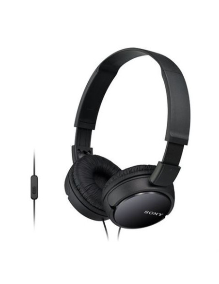 AURICULAR DIADEMA CON MICRÓFONO MP3 NEGRO SONY