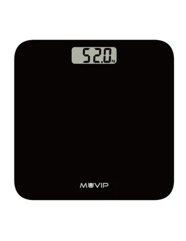 BASCULA DIGITAL BAÑO BLACK DESIGN MUVIP