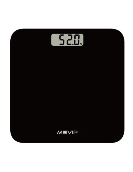 BASCULA DIGITAL BAÑO BLACK DESIGN MUVIP