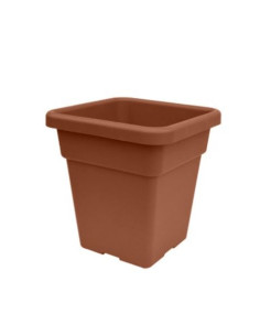 MACETA CUADRADA 38CM TERRACOTA ARTPLAST