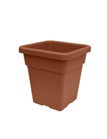 MACETA CUADRADA 38CM TERRACOTA ARTPLAST