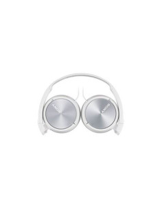 AURICULAR DIADEMA PLEGABLE CON MICRÓFONO BLANCO SONY 2