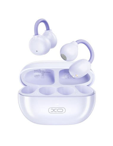AURICULARES TWS PEARL CLIP G40 VIOLETA XO