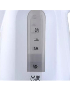 HERVIDOR DE AGUA 1.8 LITROS 2200W MUVIP 2