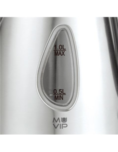 HERVIDOR DE AGUA INOX 1 LITRO 2200W MUVIP 2