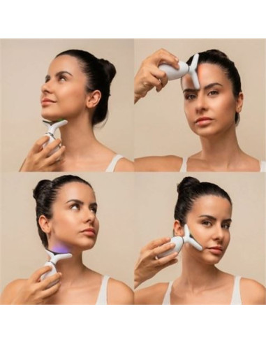 MASAJEADOR FACIAL ELECTRICO PARA CARA Y CUELLO 500mAh INNOVAGOODS