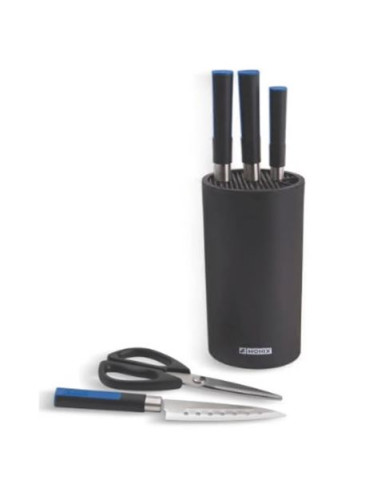 SET 6 PIEZAS TACOMA ORGANIZADORA | CUCHILLOS SANTOKU | TIJERAS SOLID PRO