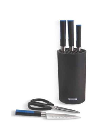 SET 6 PIEZAS TACOMA ORGANIZADORA | CUCHILLOS SANTOKU | TIJERAS SOLID PRO