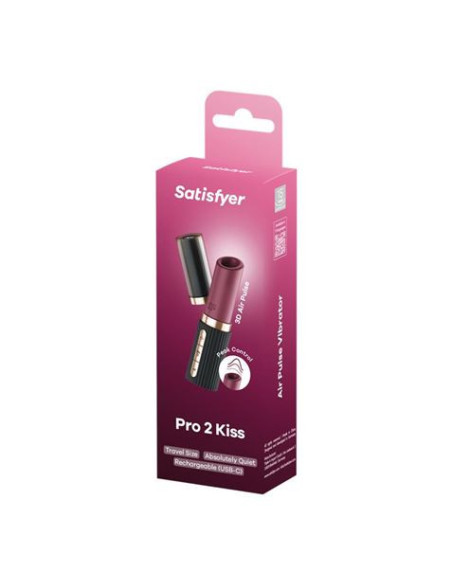 ESTIMULADOR DE CLITORIS PINTALABIOS DEEP KISS SATISFYER