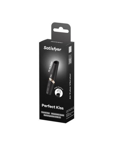 ESTIMULADOR DE CLITORIS PINTALABIOS PERFECT KISS AIR VIBRATOR SATISFYER