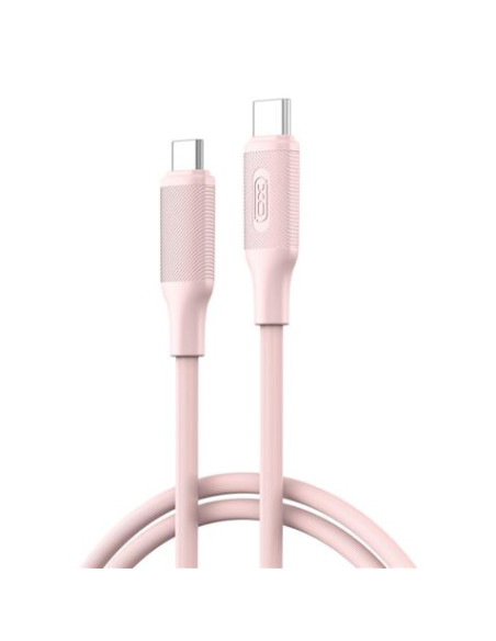 CABLE TIPO C A TIPO C 1METRO NBQ265B ROSA 60W XO