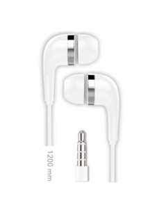 AURICULARES INTRAUDITIVOS CON MICROFONO 3.5 BLANCOS TECH ONE