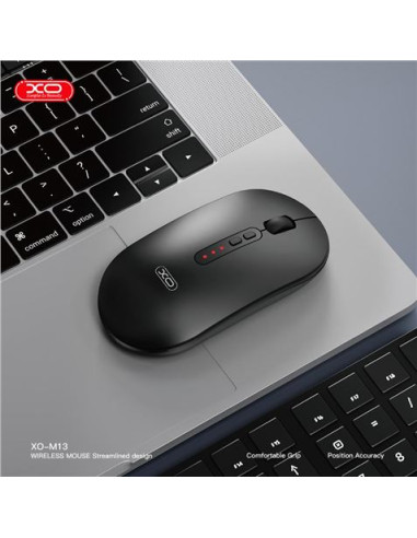 RATON INALAMBRICO WIRELESS / BLUETOOTH 1600DPI NEGRO M13 XO